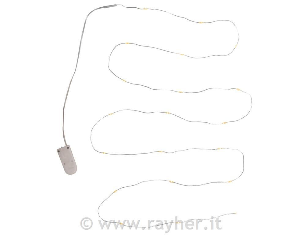 micro LED-garland of lights with wire, 2