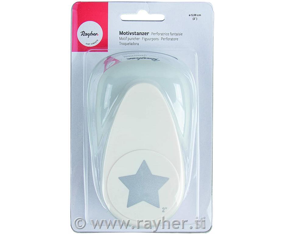 Perforatore: Stella, 4,7cm o(2"), bus.blister 1pz