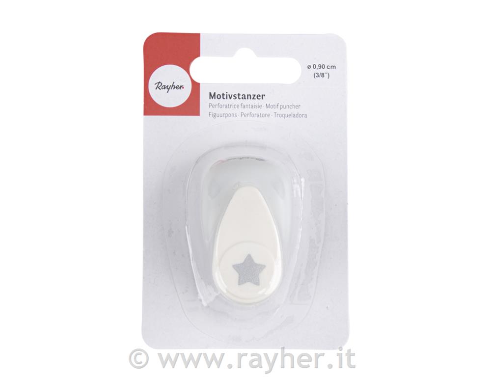 Perforatore: Stella, 9mm o(3/8"), bus.blister 1pz