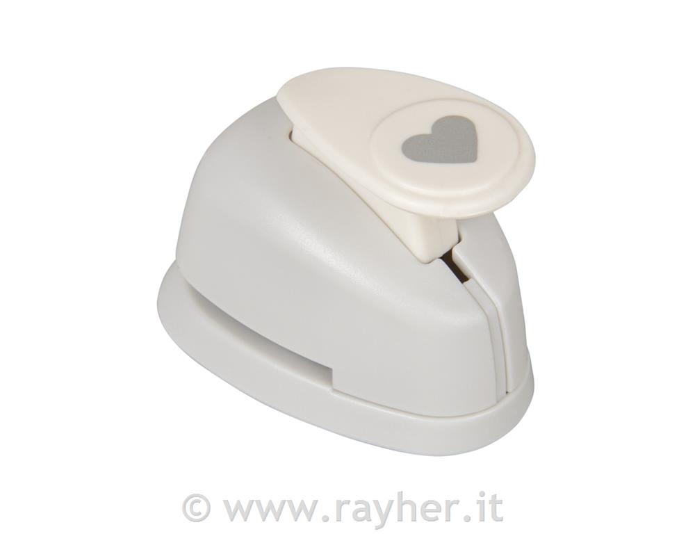 Motive puncher: Heart, 9mm , (3/8"), tab-blister 1pc