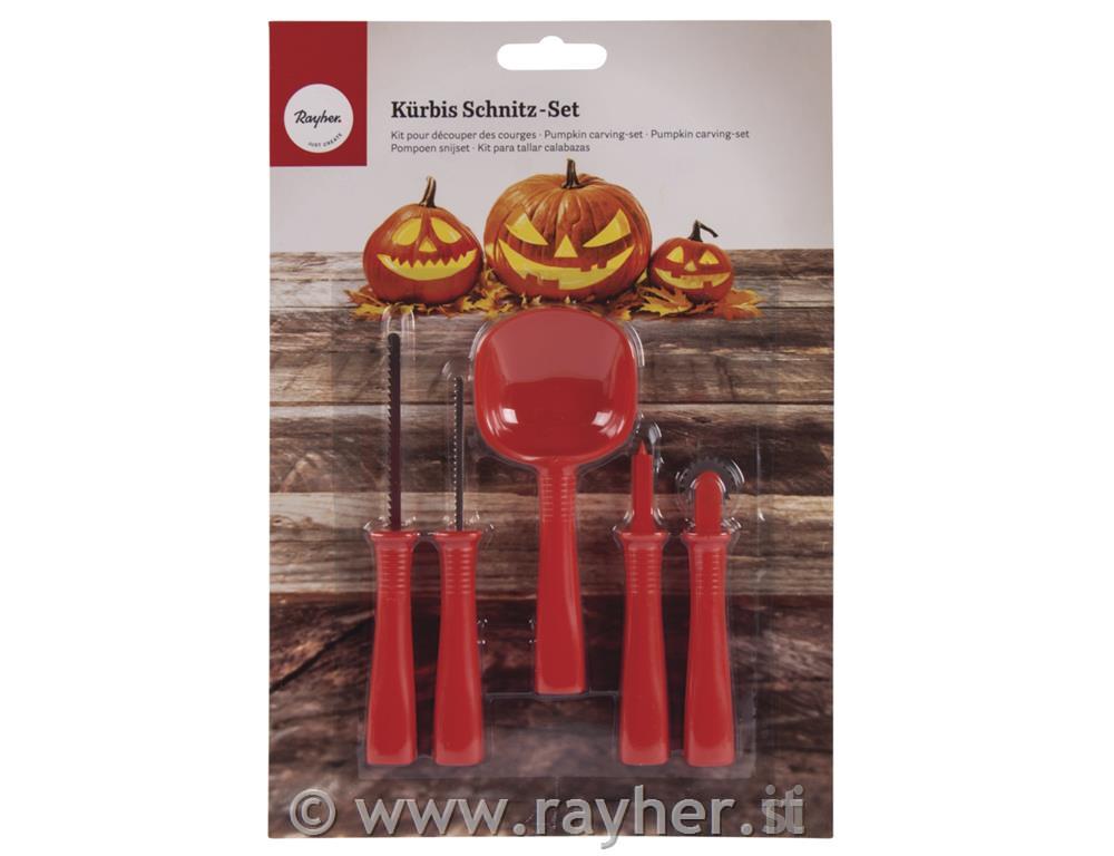 Pumpkin slice - Set, tab-card 5pcs