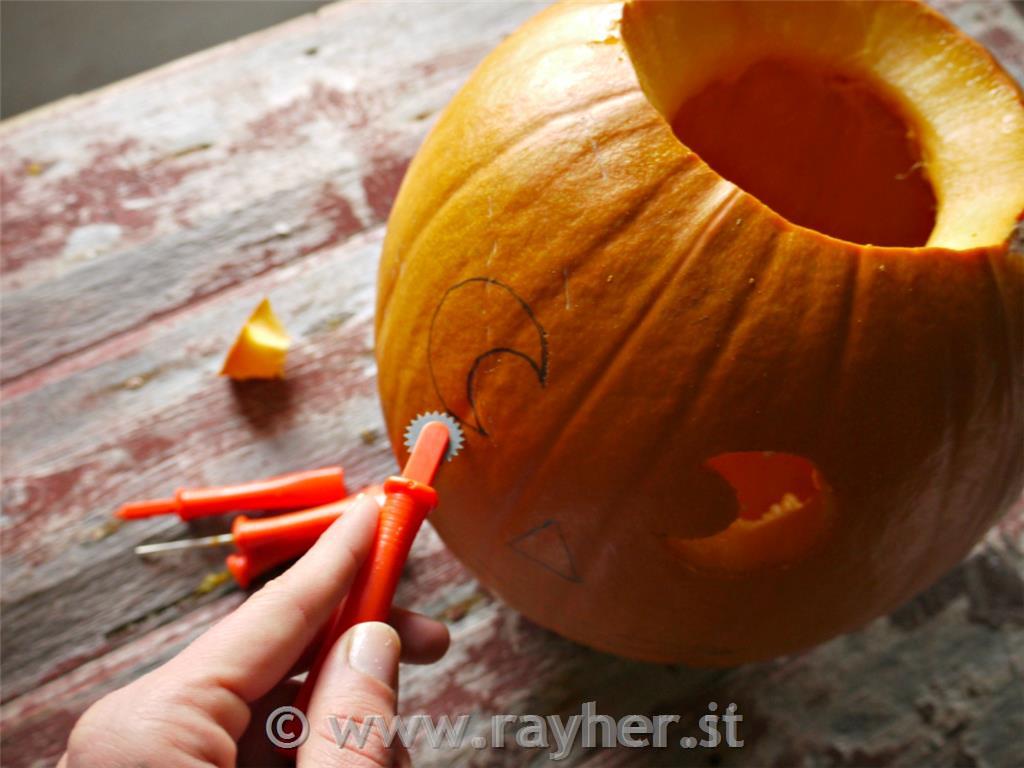 Pumpkin slice - Set, tab-card 5pcs