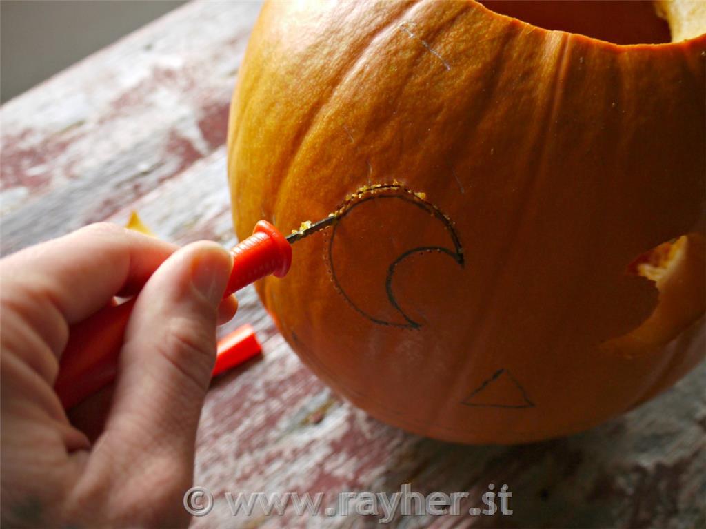 Pumpkin slice - Set, tab-card 5pcs