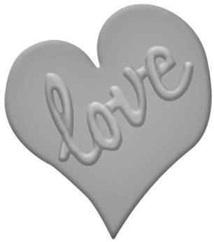 Luknjač Embossing: Heart, 2.2x3.1cm