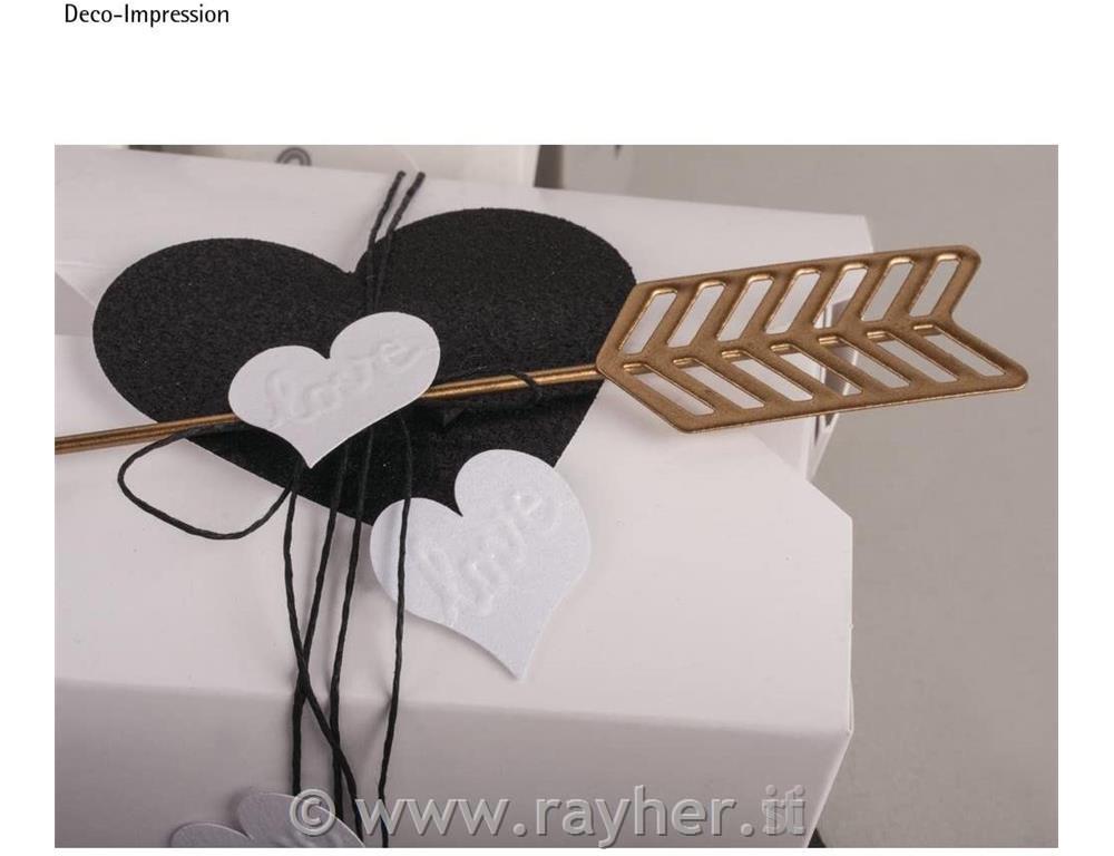 Perforatore Embossing: Love, 3,2x1,5cm,bus.blister 1pz
