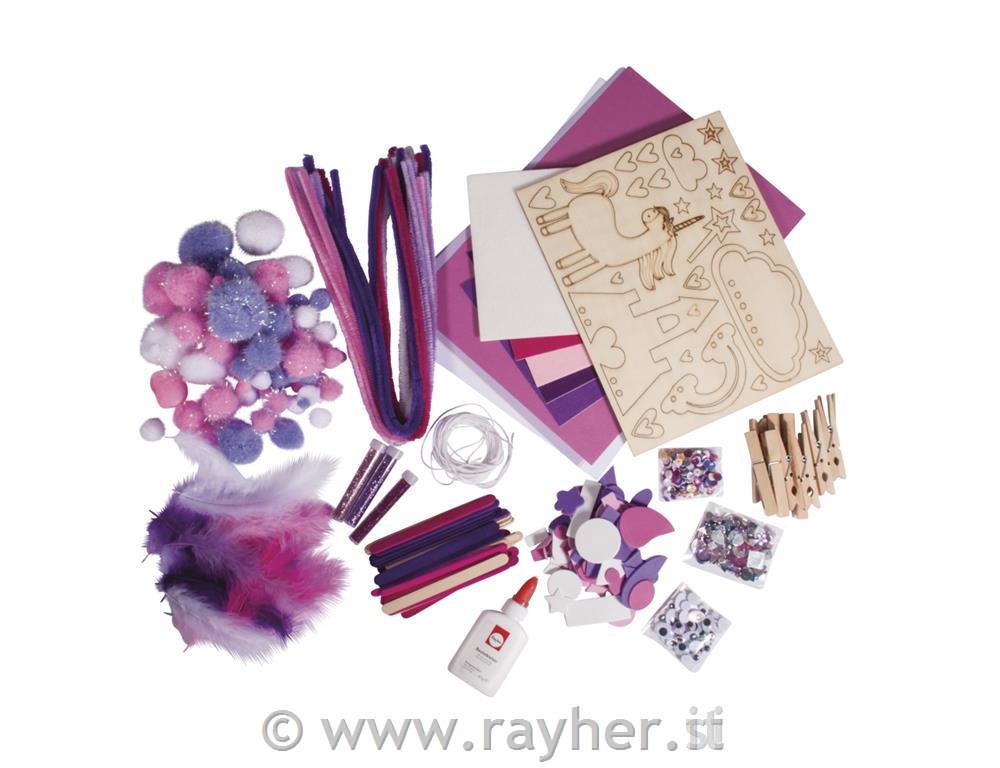 Mega set creativo Unicorno. Piu di 1000pezzi