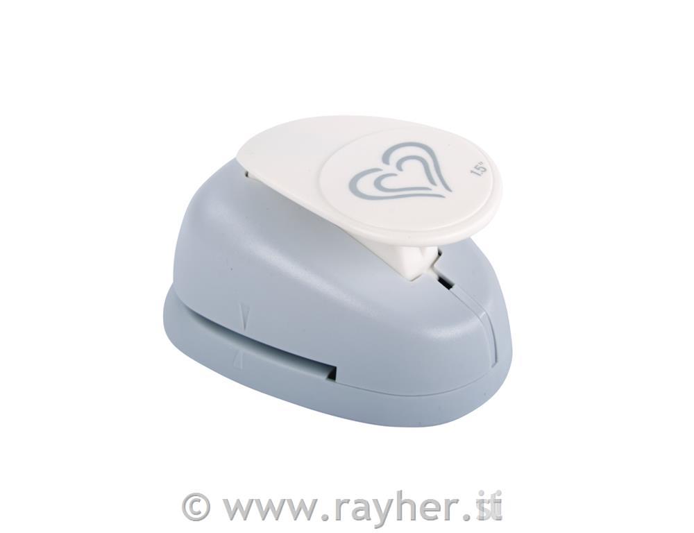 Pop Up puncher Heart, 3.81cm o(1 1/2"), tab-blister 1pc