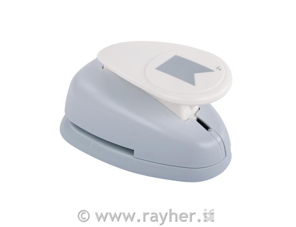 Motif-puncher: Pennant, 5.08cm o(2"), tab-blister 1pc