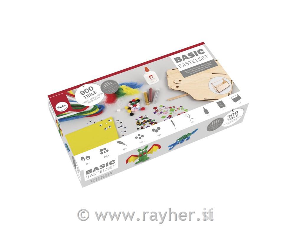 Set basic bricolage 900 parti, 25x12x20c