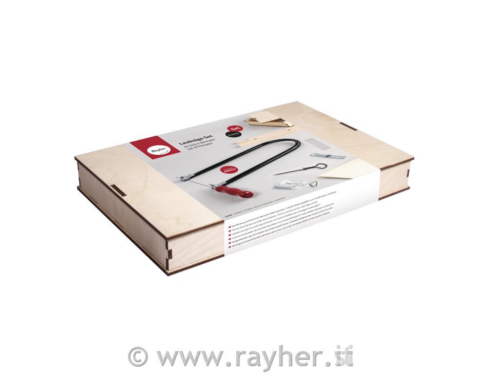 Set sega da traforo incl. succhiello, incl. tavola compensato, box 1set