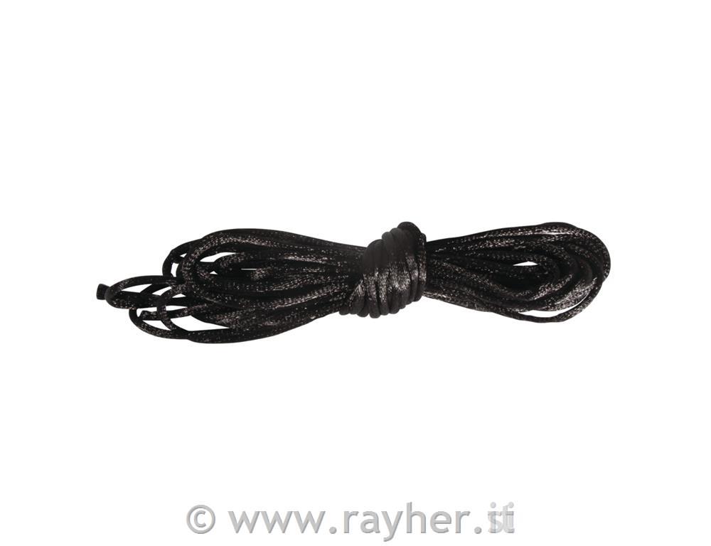 Vrvica Beading thread, 1.5mm, črna, 5m