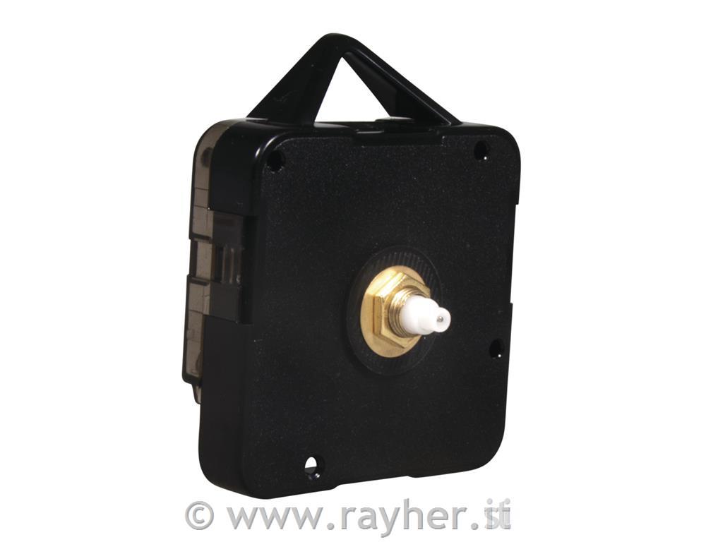 Meccanismo quarzo orologi, 7,6mm o, asse12mm, montato, bus.blis. 1pz