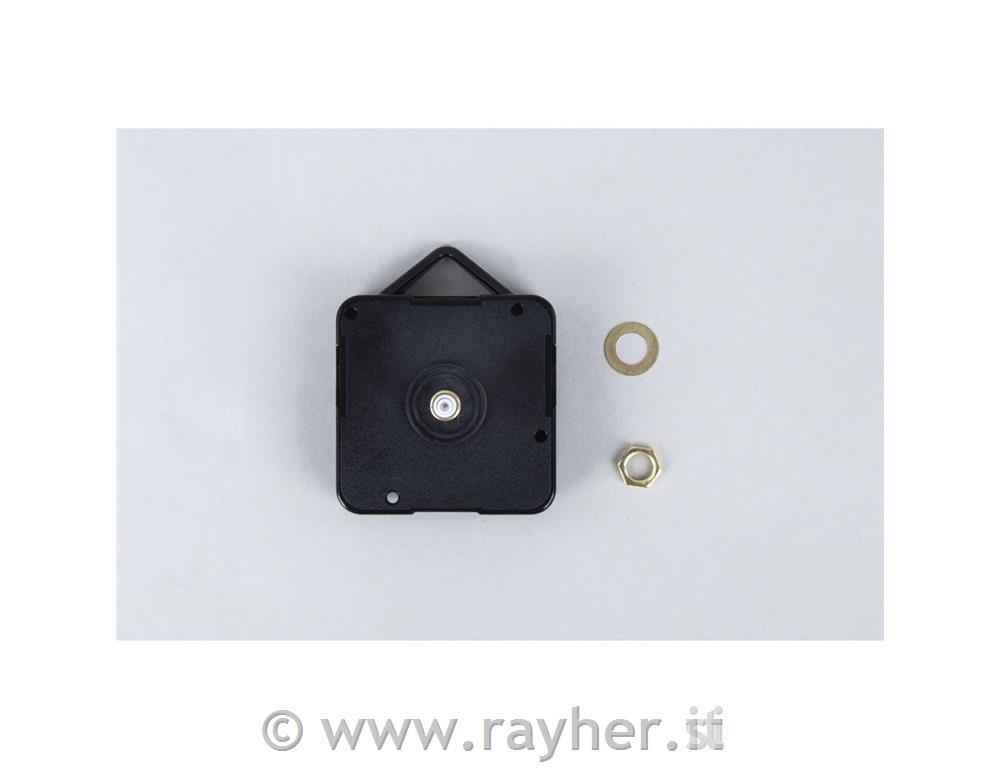 Meccanismo quarzo orologi, 7,6mm o, asse20mm, montato, bus.blis. 1pz