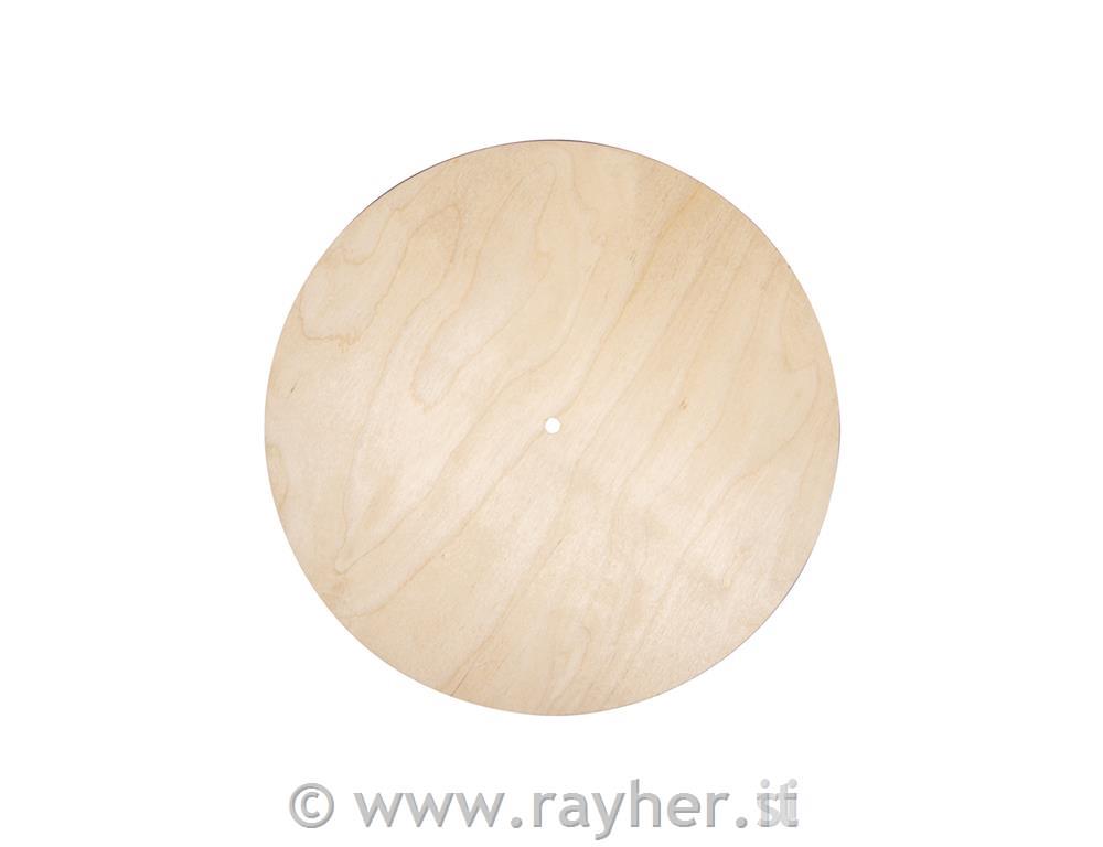 Tavola legno tonda, FSC Mix Credit, 30cm