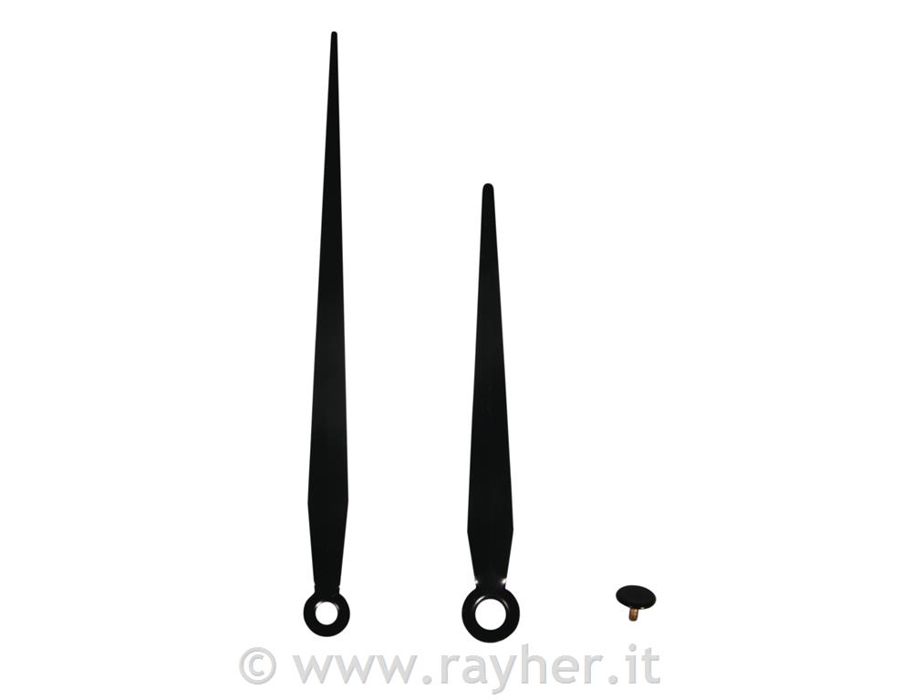 Kazalci za uro, črni, "Classic", 80mm/105mm+ pokrivni čep