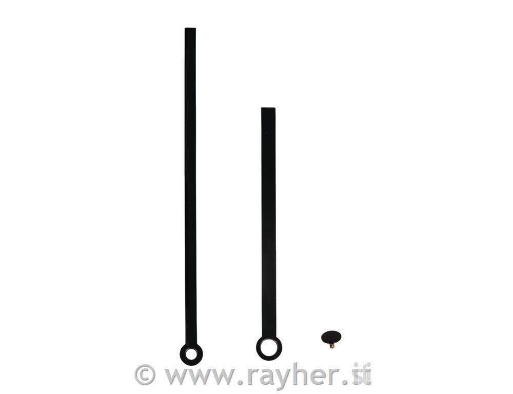 Lancette "Modern", nero, 88mm/117mm + rivestimento, bus.blis. 1pz