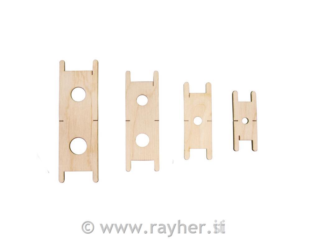 Izdelovalec cofkov 4 razl. velikosti