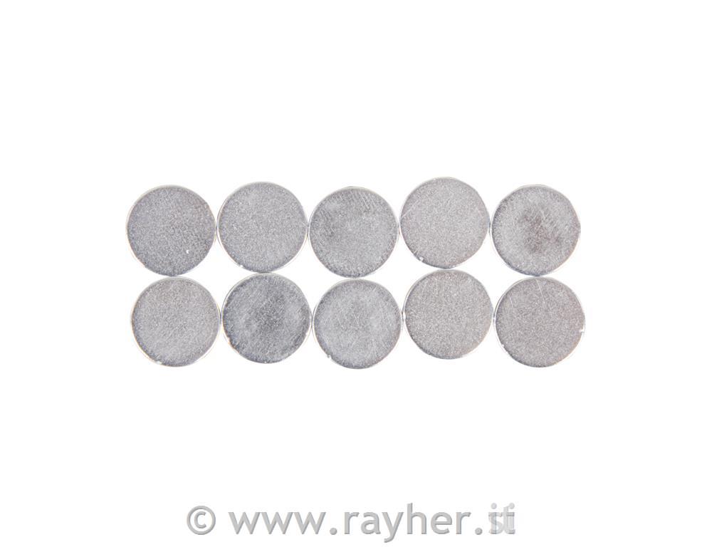 Magneti samolepilni, 10mm, 10 kosov