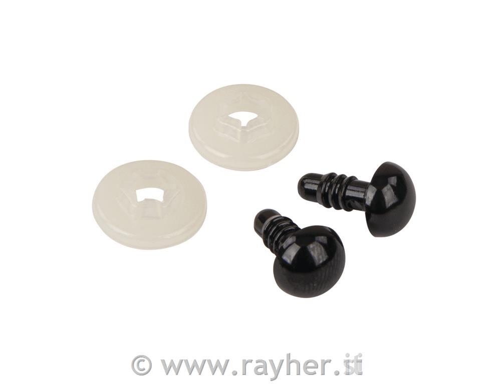 Safety animal eyes 10mm 10 pcs