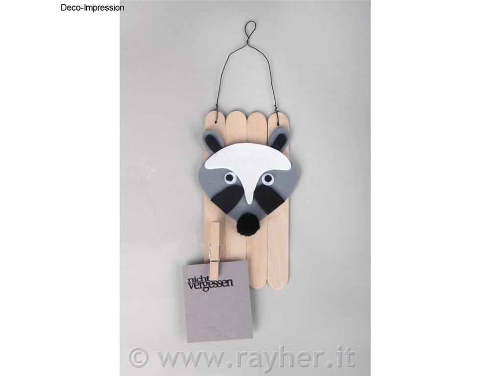 Set creativo »Basic in legno«, 450 pezzi