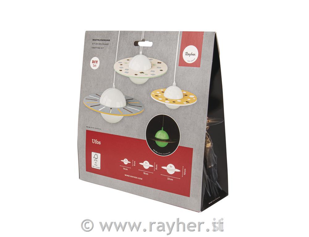 Ustvarjalni set "V vesolju" 14 cm, 18 cm & 22 cm, 6-deli set