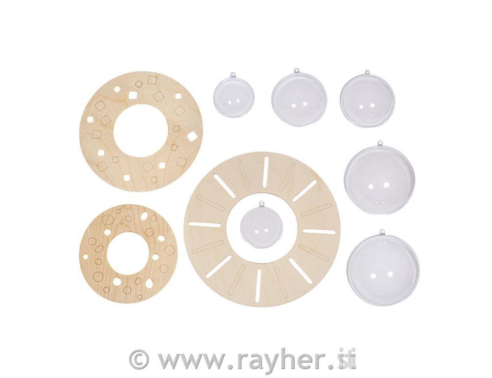 Ustvarjalni set "V vesolju" 14 cm, 18 cm & 22 cm, 6-deli set