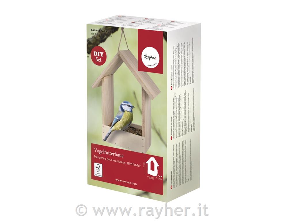 Bird feeder 19,5x9,8x25cm