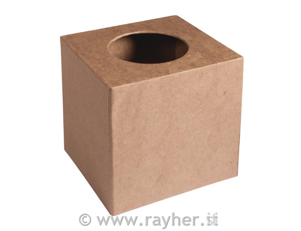 Portasalviettine cartapesta FSC Recycled12,8x11,8x12,5cm