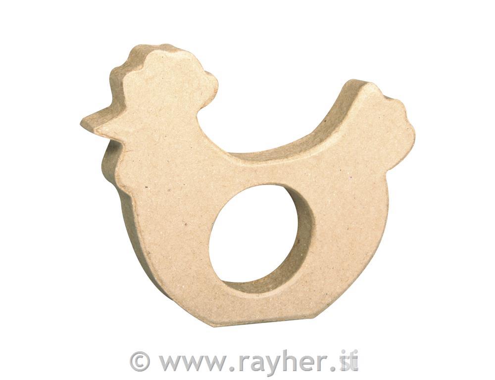 Portatovagliolo cartap. FSC Recycled 1009x7,5x1cm, gallina, bus.blis. 2pz