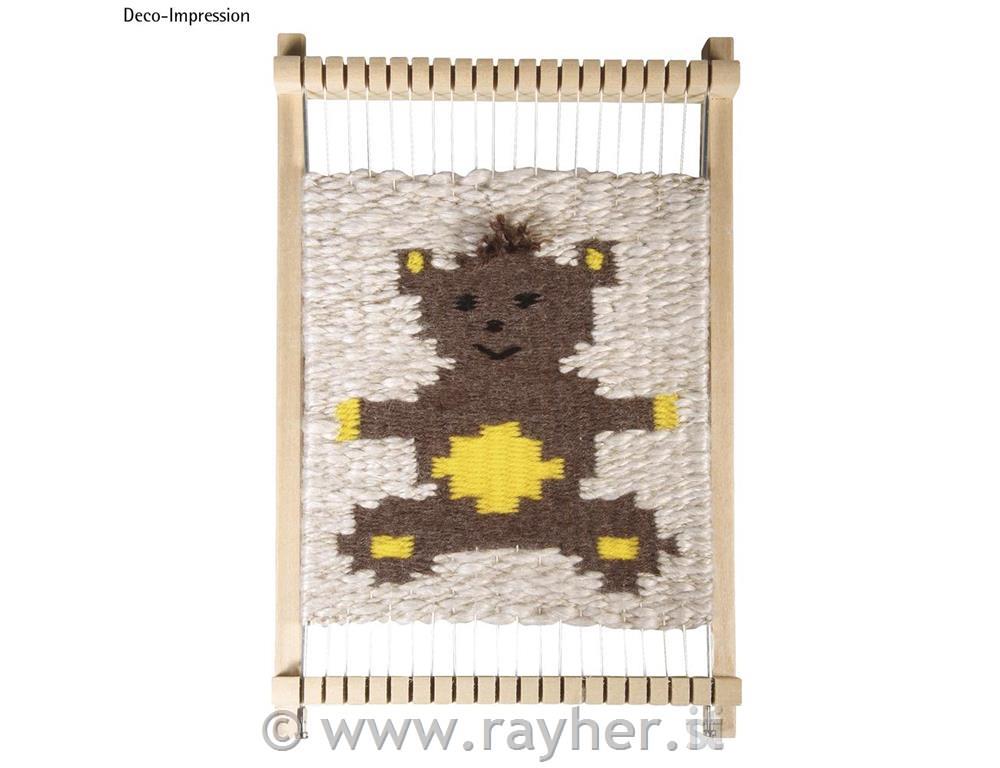 Loom for children, 18,5x29 cm,width 16,5