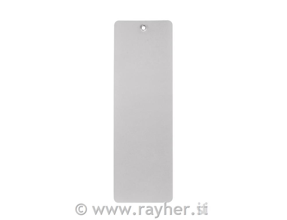 Tag, lungo con Eyelet5,5x17cm, carta trasp., bus.blis. 5pzbianco