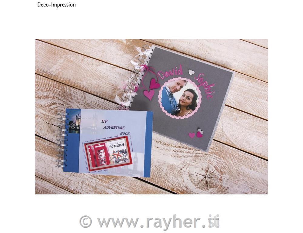 Album ad anelli, FSC Mix Credit, kraft,22,5x21,5cm, 250 g/m2, 15 fogli