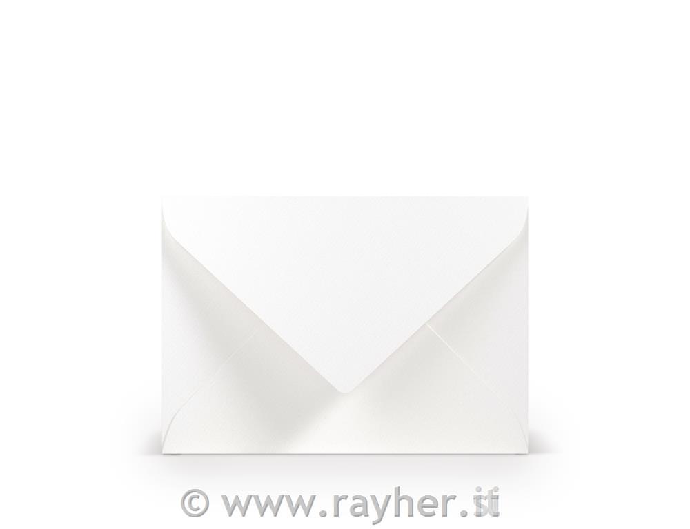 Busta B6 125x176mm 100g set 5; bianco