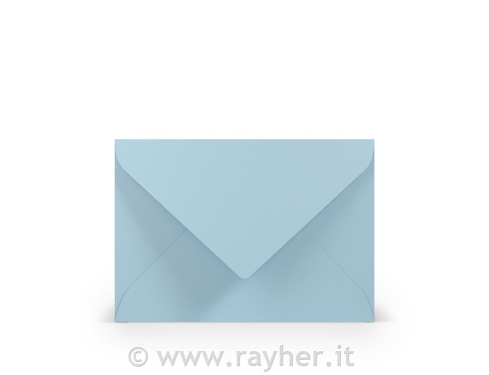 Envelope B6 125x176mm 100g set 5; light blue