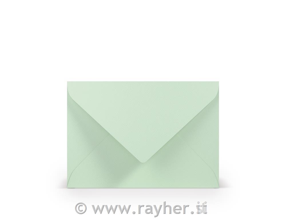 Busta B6 125x176mm 100g set 5; verde mentolo