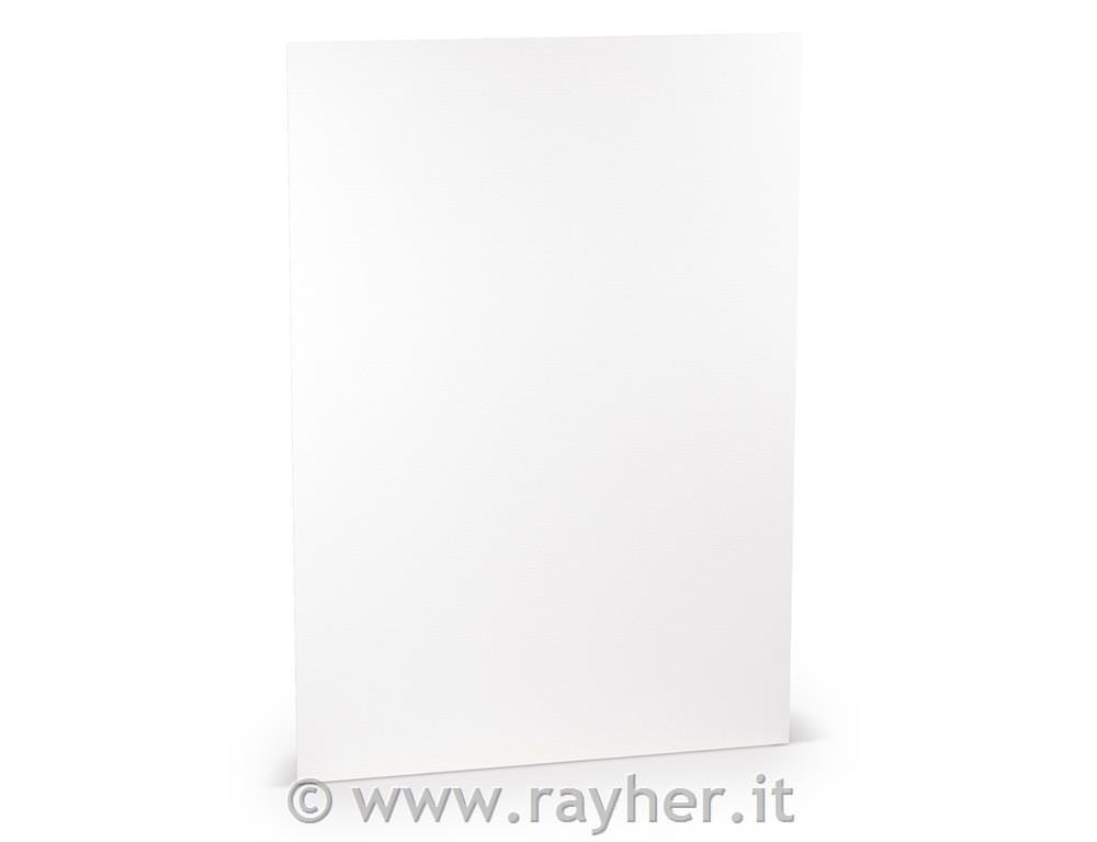 Cartocino A4 220g set 5; bianco