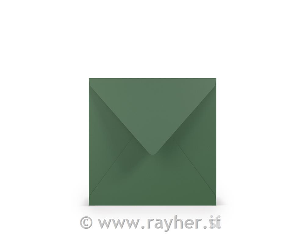 Busta 164x164mm set 5; verde abete rosso