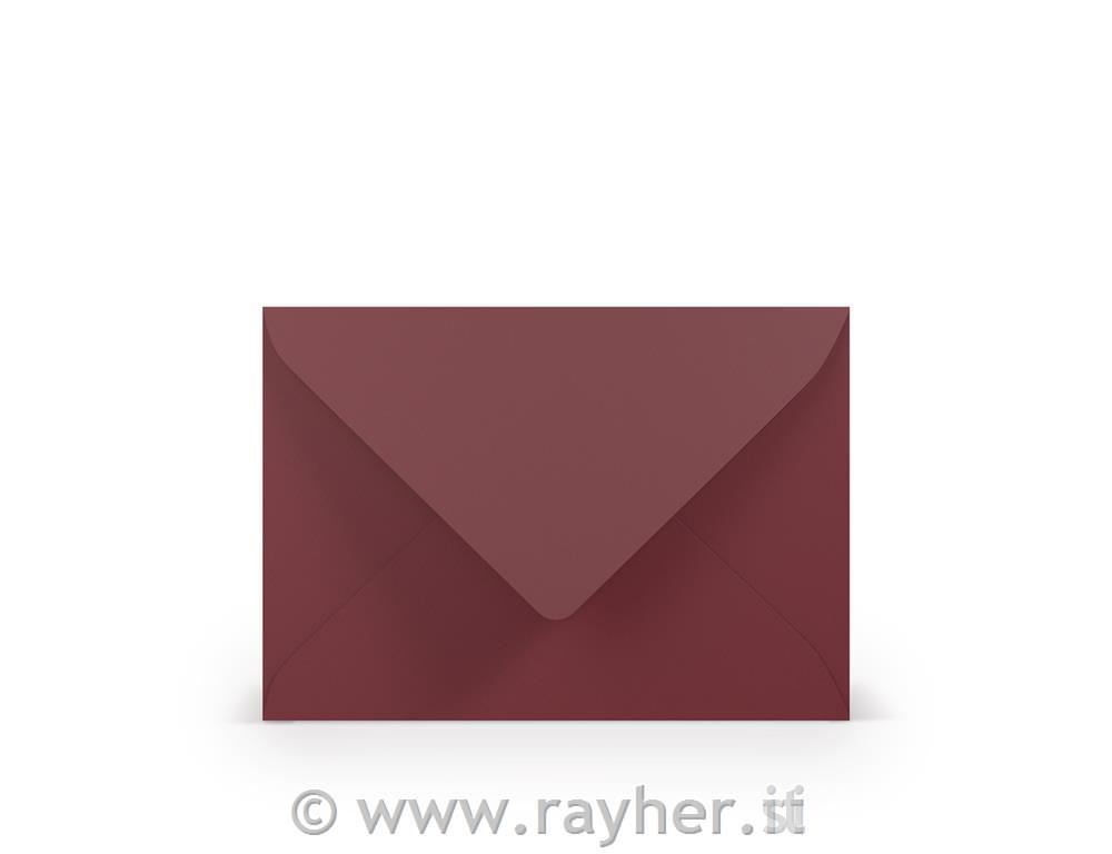 Kuverta C6, 114x162mm, bordo , set 5