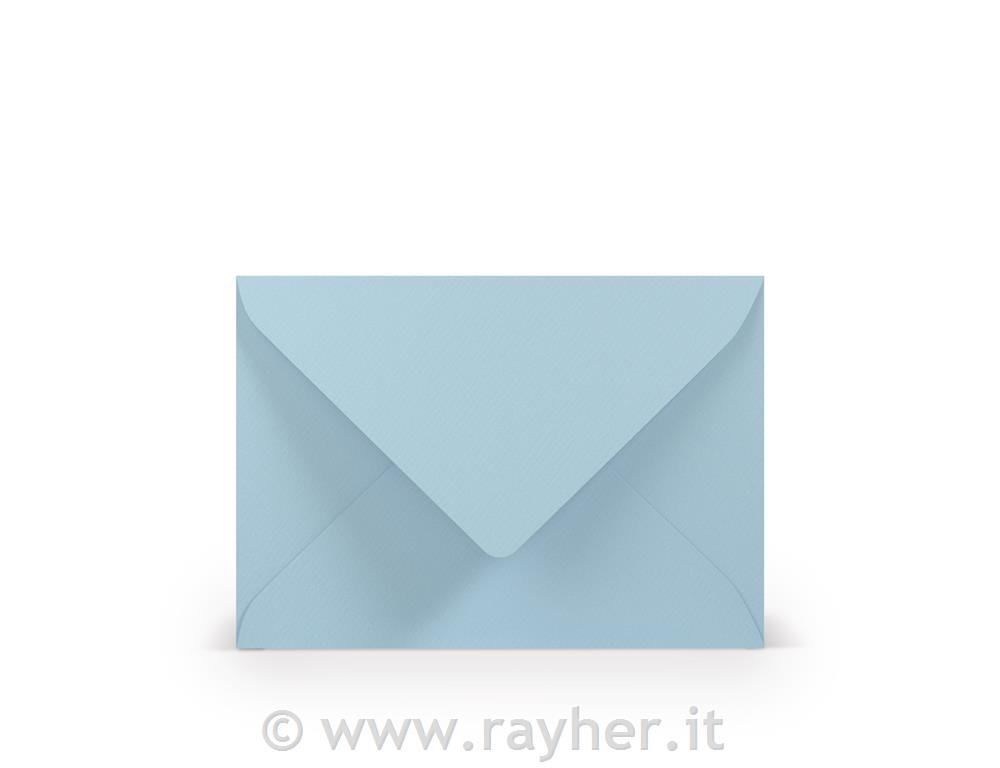 Busta C6 114x162mm 100g set 5; azzurro
