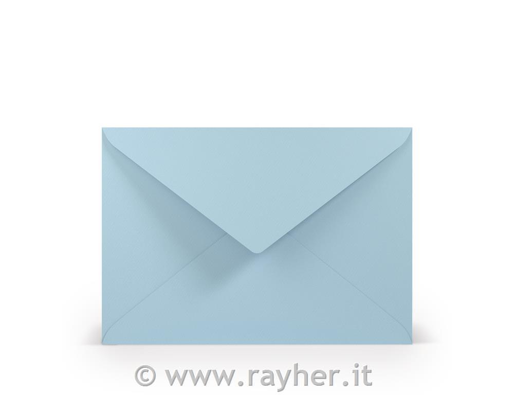 Busta C5 157x225mm 100g set 5; azzurro