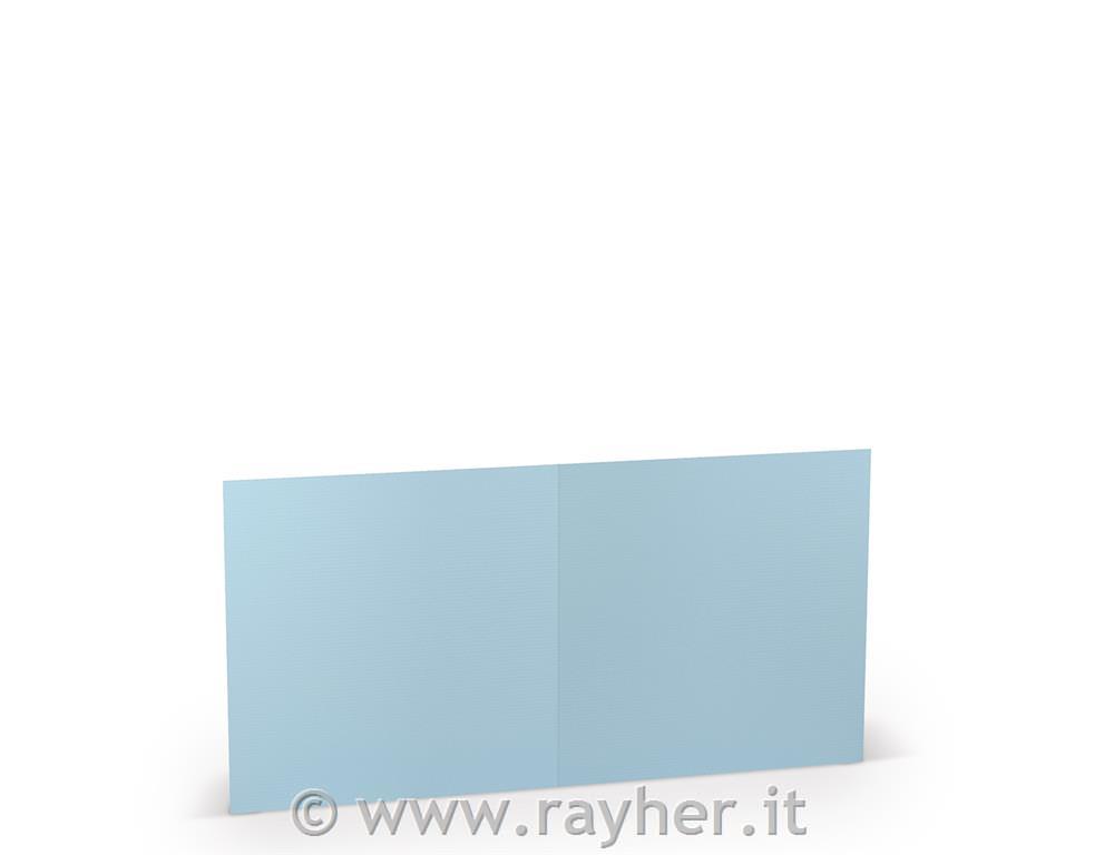 Card Square 157x157mm 220g set 5; light blue