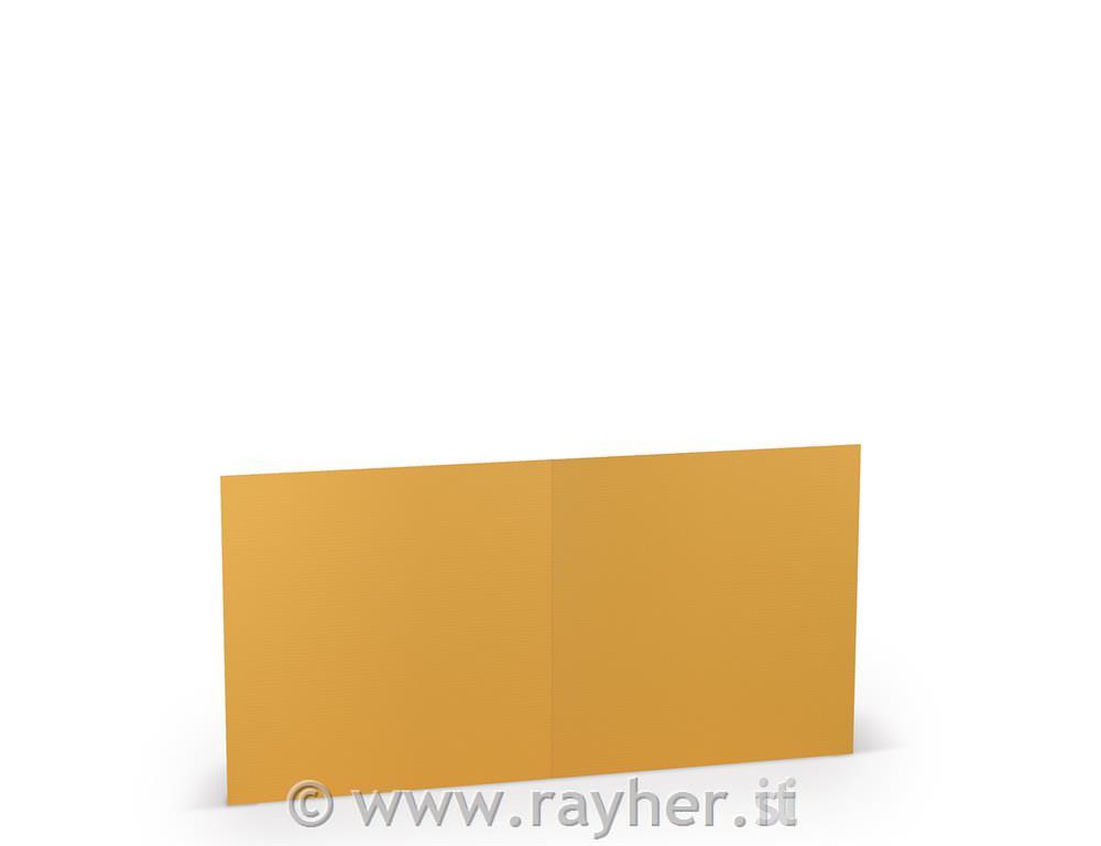 Cartolina 157x157mm 220g set 5; ocra