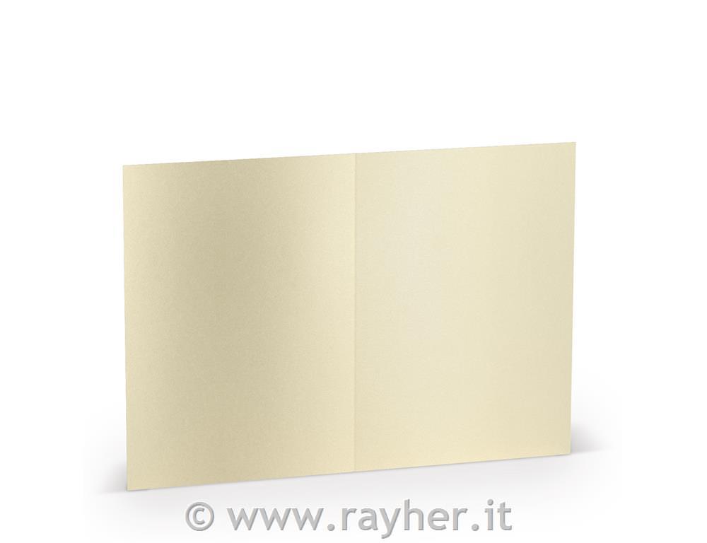 Card A6 105x148mm 250g set 5; cashmere metallic