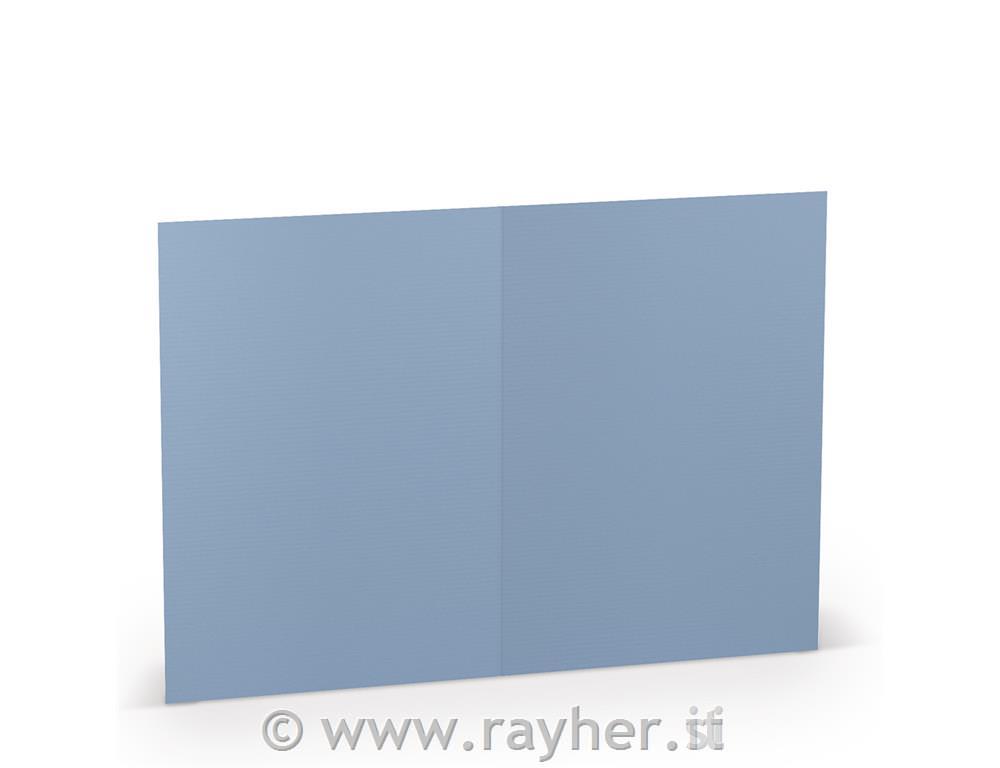 Cartolina B6 120x169mm 220g set 5; blu reale