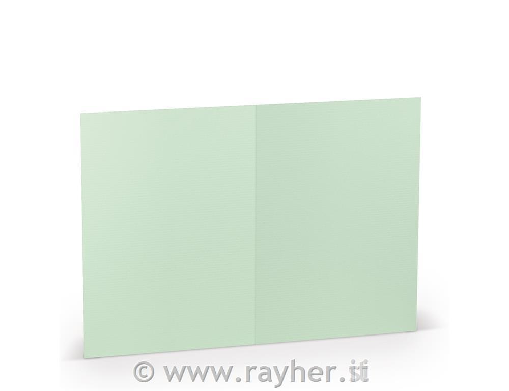 Vizitka B6 120x169mm 220g set 5 mentol zelena