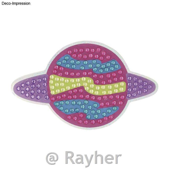 Set creativo di adesivi a mosaico di diamanti Spacio