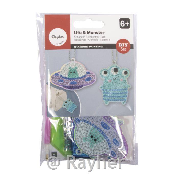 Ustvarjalni set Diamantni mozaik obesek NLP in pošast