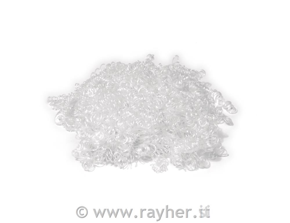 Kodri mini za lutke, beli, 14 g