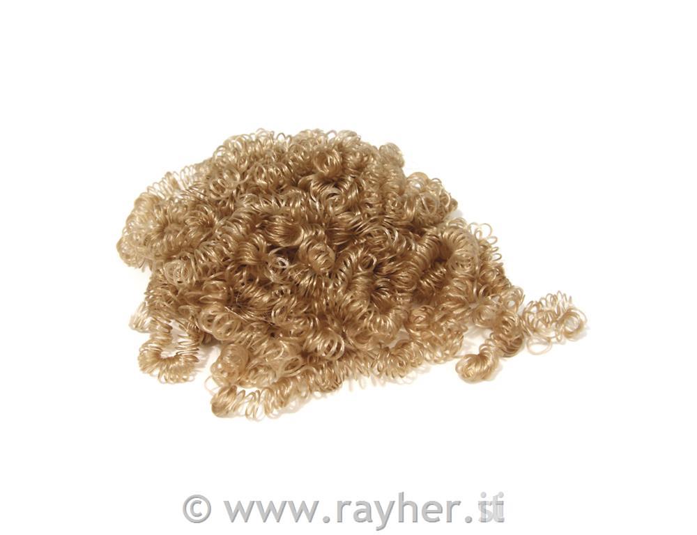 Capelli ricci mini, sinteticibusta 14 gbiondo