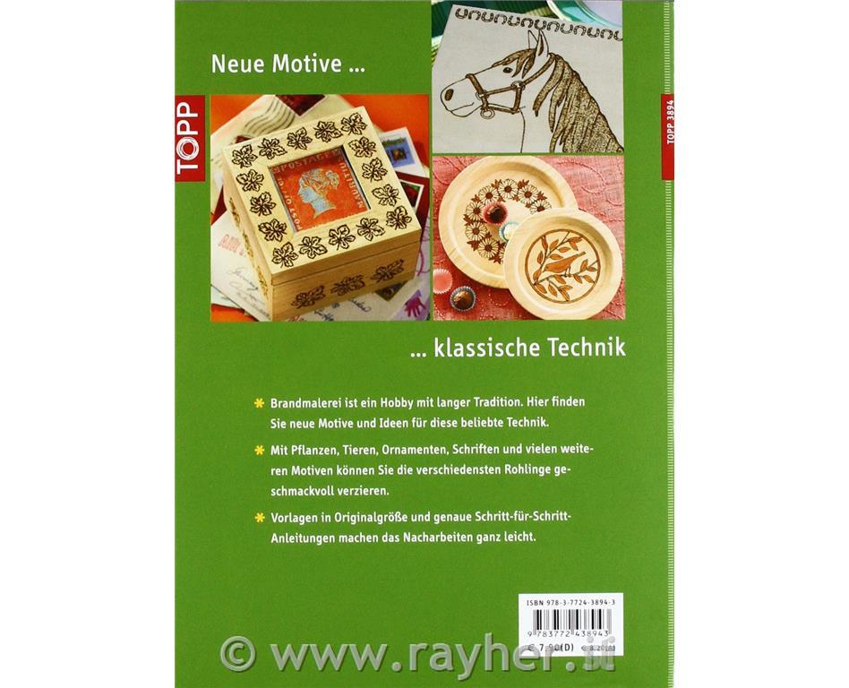 Libro: Dekorative Brandmalerei, tedesco